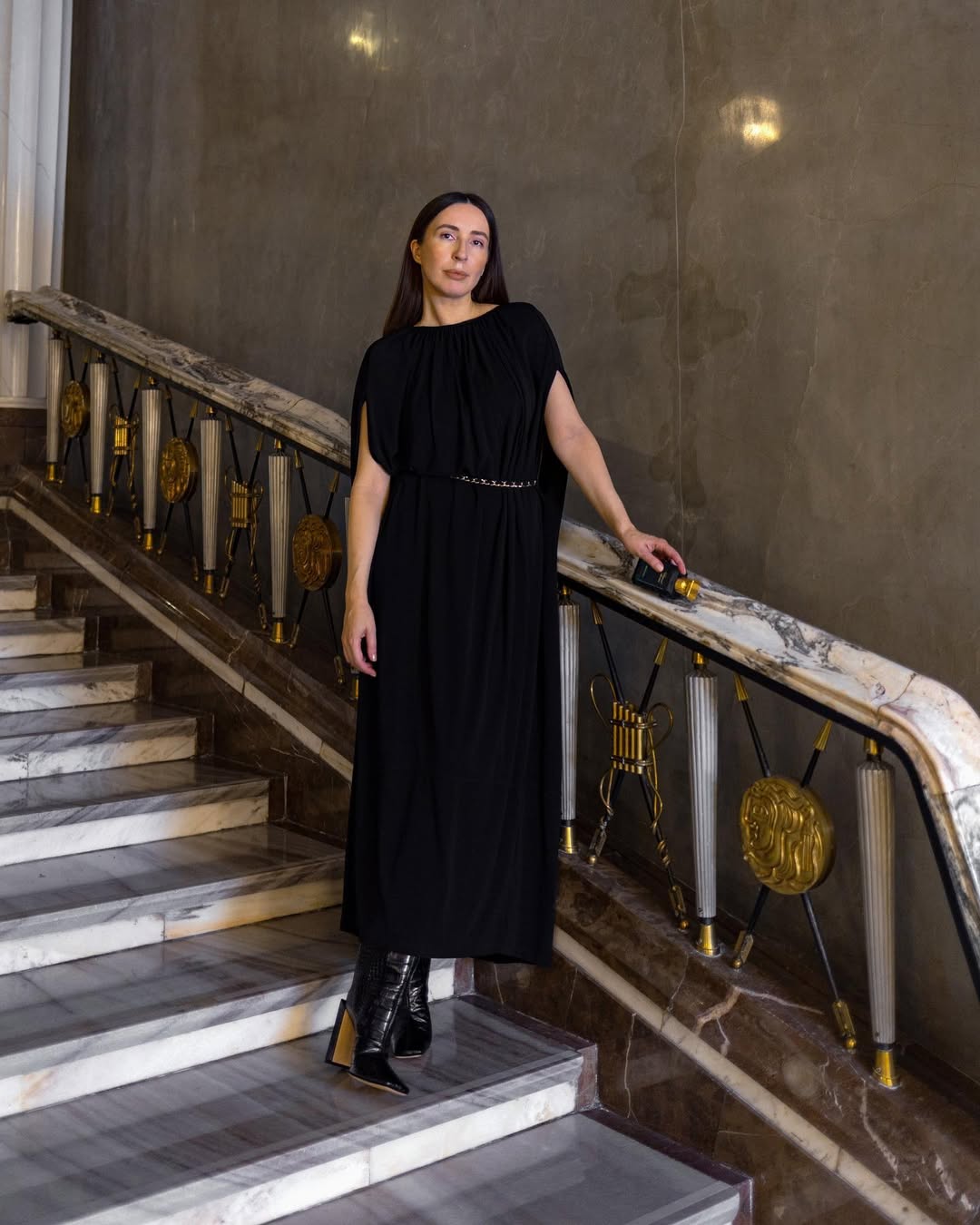 look com vestido preto