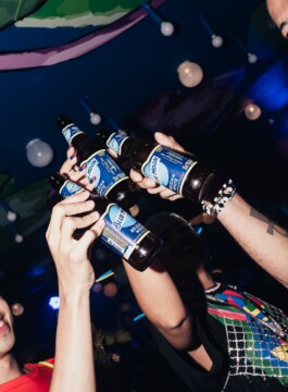 Blue Moon na Sapucaí!