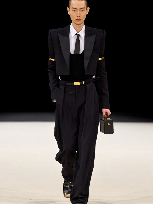 Guia de tendências masculinas: inverno 2024 Balmain, inverno 2024.