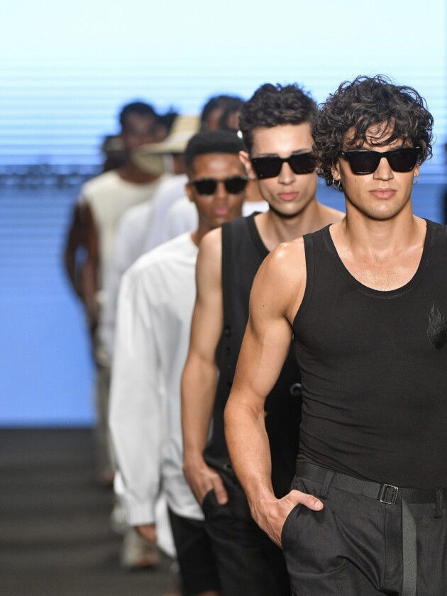 SPFW N55: Igor Dadona, Gefferson Vila Nova, Ponto Firme e Meninos Rei Gefferson Villa Nova. | Foto: Agência Fotosite
