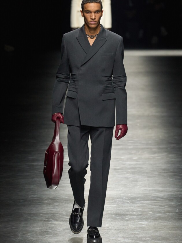 Guia de tendências masculinas: inverno 2024 Gucci, inverno 2024.