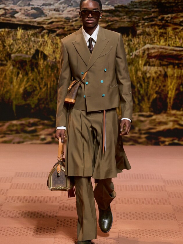 Guia de tendências masculinas: inverno 2024 Louis Vuitton, inverno 2024.