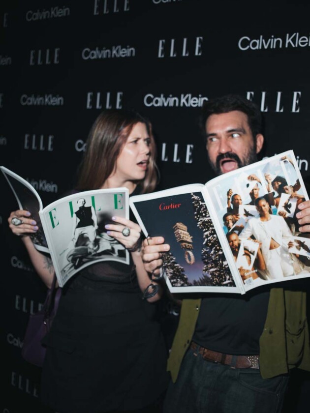 ELLE e Calvin Klein celebram o lançamento do volume 14