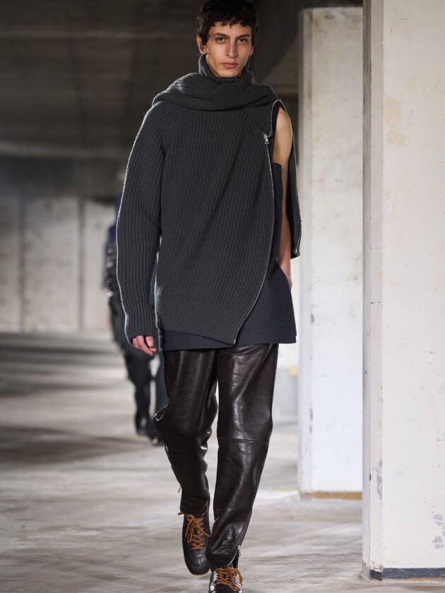 Guia de tendências masculinas: inverno 2024 Dries Van Noten, inverno 2024.