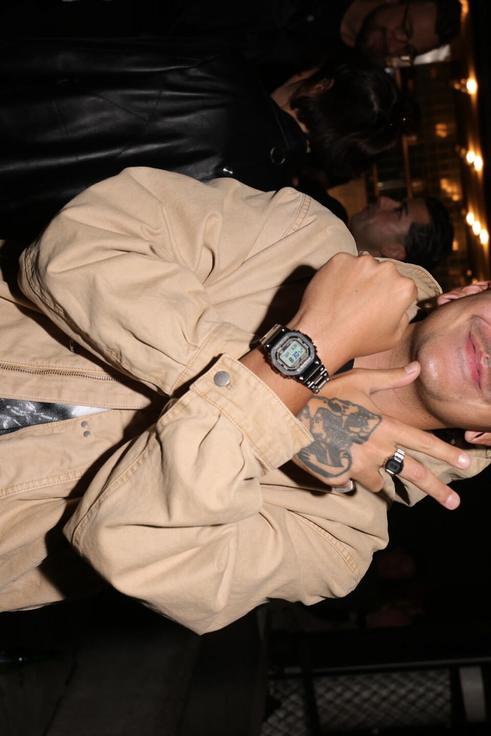 L7NNON celebra capa da ELLE Men em festa com G-SHOCK