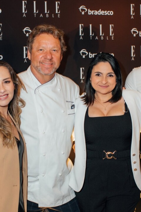 ELLE à Table e Bradesco celebram a boa mesa com Claude Troisgros