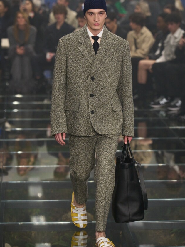 Guia de tendências masculinas: inverno 2024 Prada, inverno 2024.