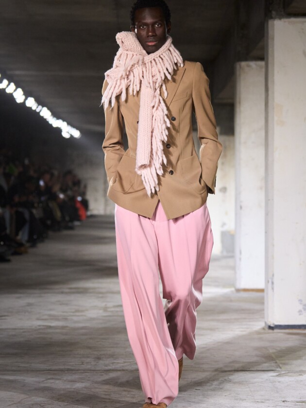 Guia de tendências masculinas: inverno 2024 Dries Van Noten, inverno 2024.