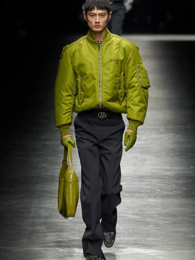 Guia de tendências masculinas: inverno 2024 Gucci, inverno 2024.
