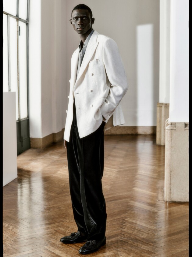 Guia de tendências masculinas: inverno 2024 Brioni, inverno 2024.