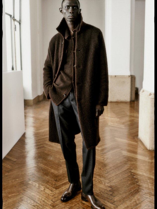 Guia de tendências masculinas: inverno 2024 Brioni, inverno 2024.