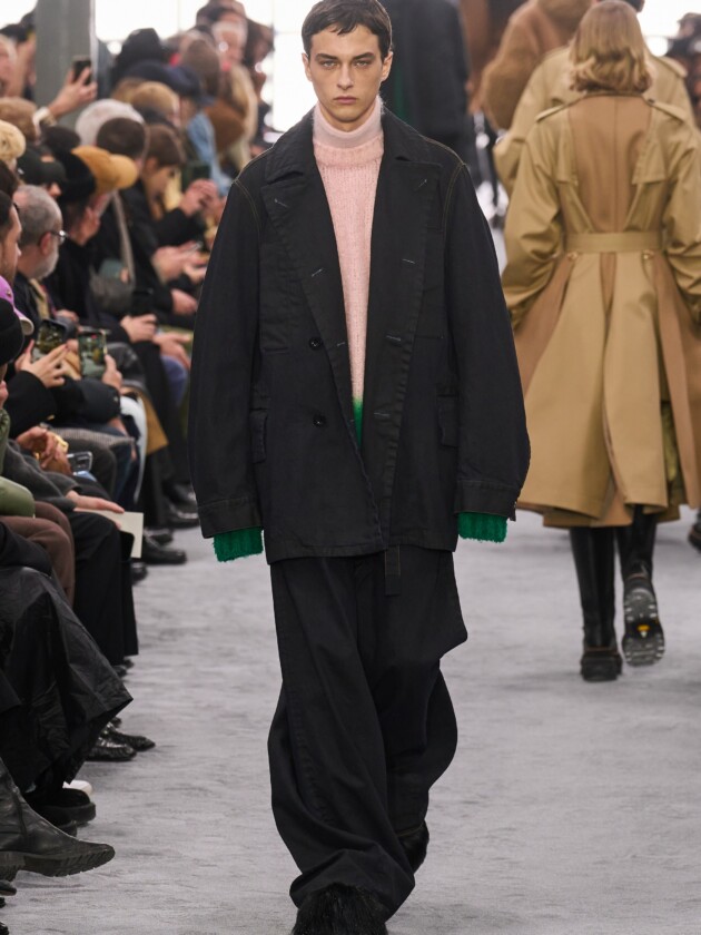 Guia de tendências masculinas: inverno 2024 Sacai, inverno 2024.