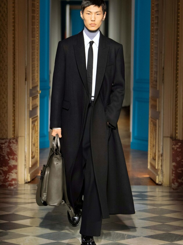 Guia de tendências masculinas: inverno 2024 Valentino, inverno 2024.