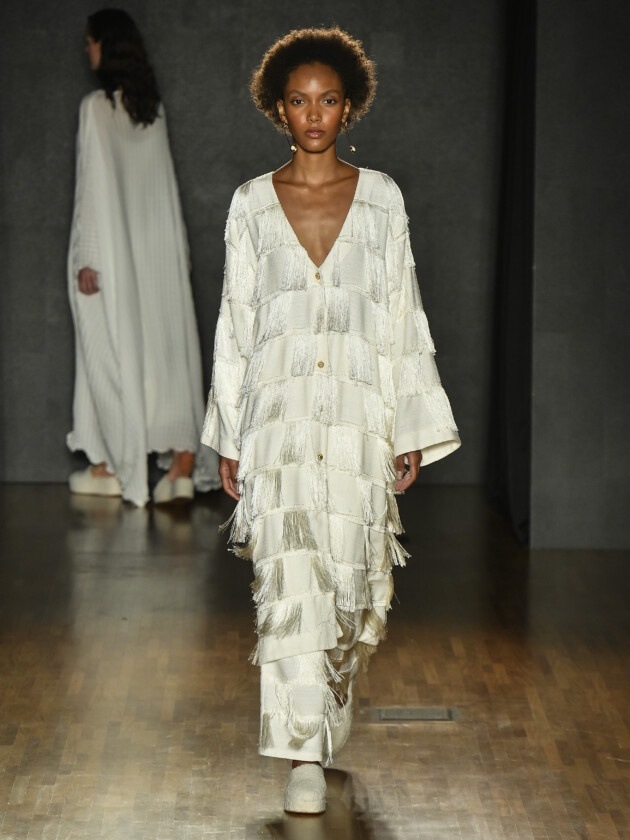 SPFW N55: Maurício Duarte, Weider Silveiro, David Lee e Marina Bitu Marina Bitu. | Foto: Agência Fotosite