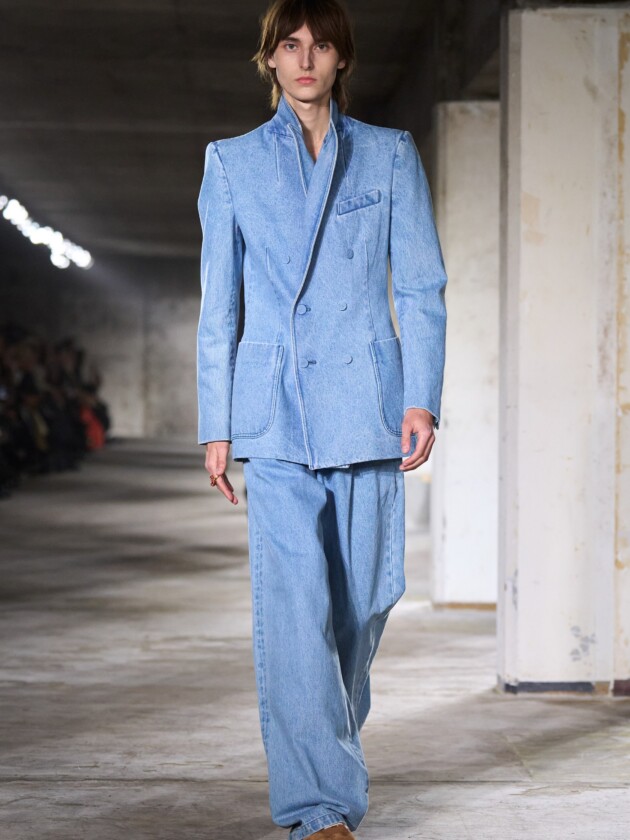 Guia de tendências masculinas: inverno 2024 Dires Van Noten, inverno 2024.