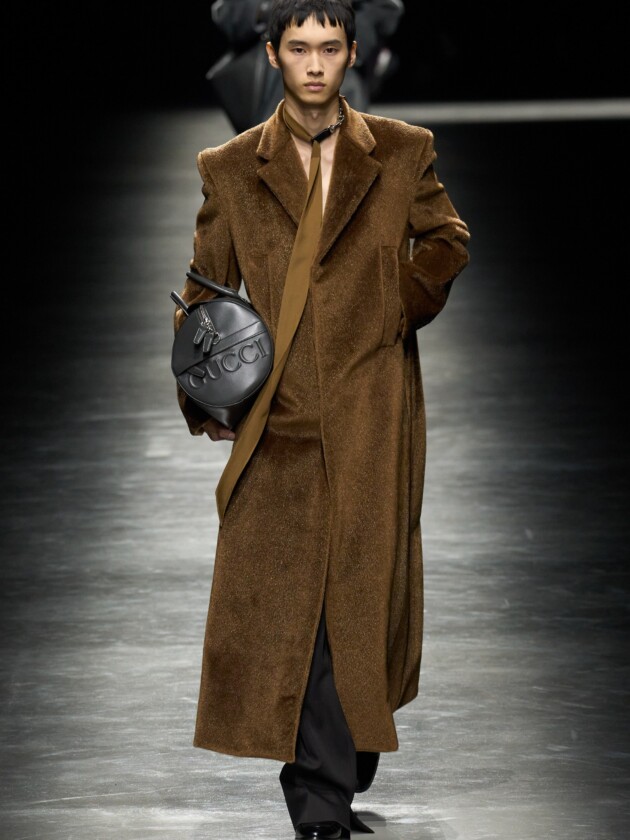 Guia de tendências masculinas: inverno 2024 Gucci, inverno 2024.