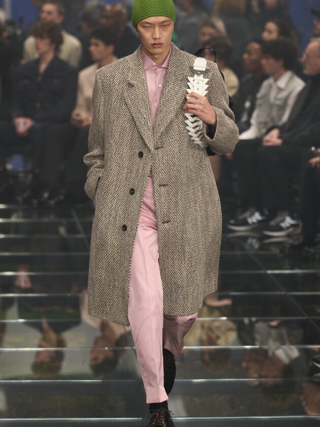 Guia de tendências masculinas: inverno 2024 Prada, inverno 2024.