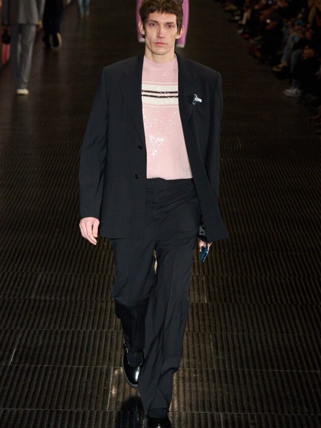 Guia de tendências masculinas: inverno 2024 MSGM, inverno 2024.