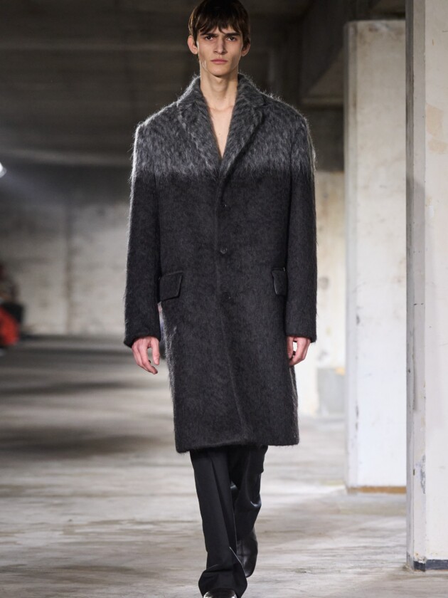 Guia de tendências masculinas: inverno 2024 Dries Van Noten, inverno 2024.