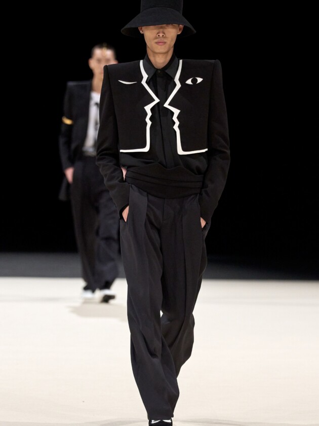 Guia de tendências masculinas: inverno 2024 Balmain, inverno 2024.