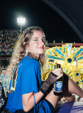 Blue Moon na Sapucaí!