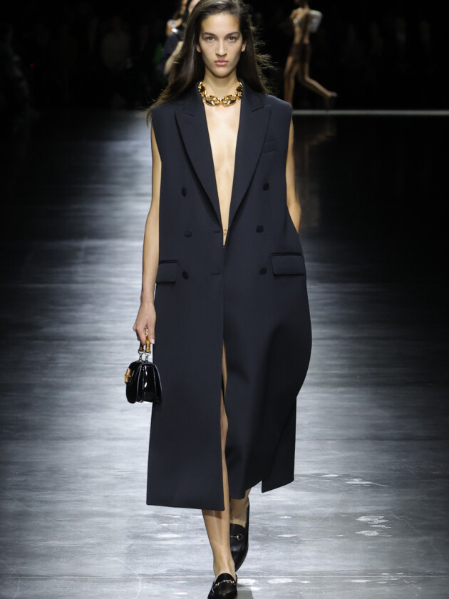 Gucci, inverno 2024 masculino Look feminino da coleção de verão 2024 da Gucci.