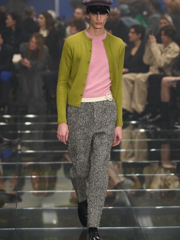 Guia de tendências masculinas: inverno 2024 Prada, inverno 2024.