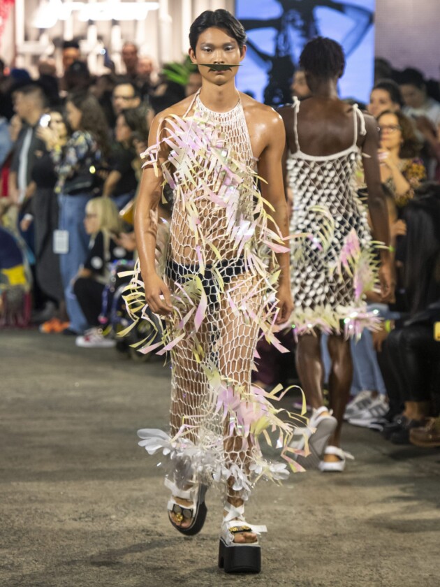 SPFW N55: Igor Dadona, Gefferson Vila Nova, Ponto Firme e Meninos Rei Ponto Firme. | Foto: Agência Fotosite