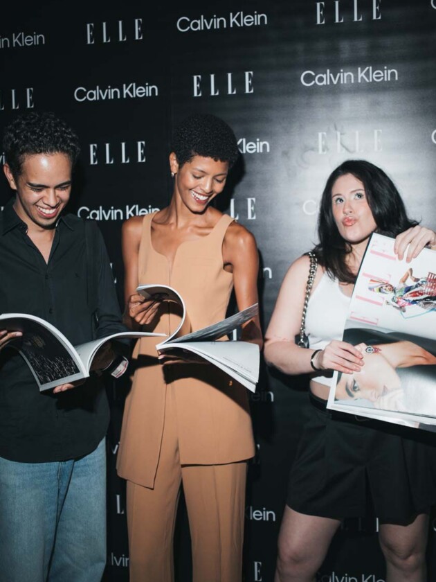 ELLE e Calvin Klein celebram o lançamento do volume 14