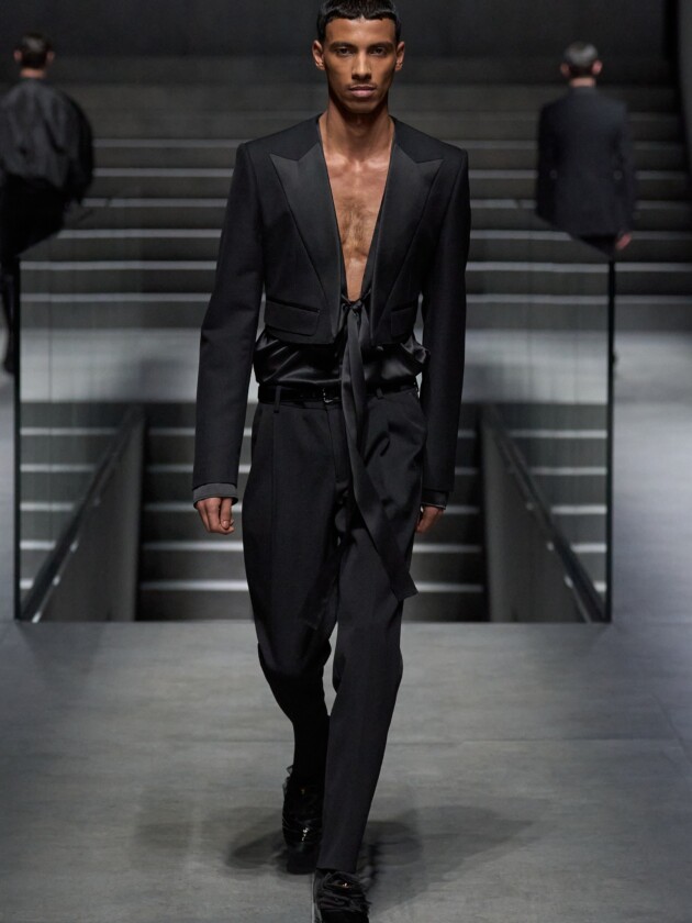 Guia de tendências masculinas: inverno 2024 Dolce & Gabbana, inverno 2024.