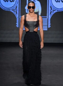 Das passarelas ao BBB 23, o corset é pop Corset no desfile de Walério Araújo, SPFW N54, moda brasileira
