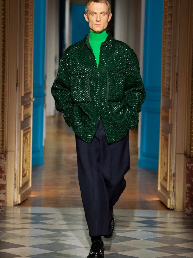 Guia de tendências masculinas: inverno 2024 Valentino, inverno 2024.
