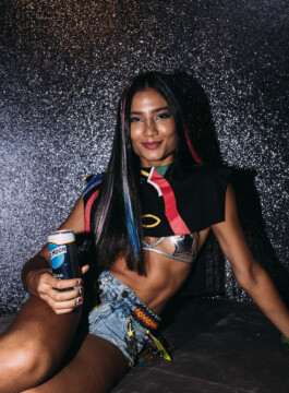 Blue Moon na Sapucaí!